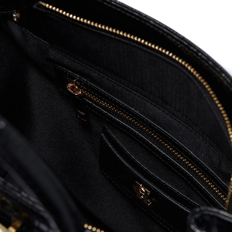 Holland Cooper The Brompton Tote - Black Croc-3